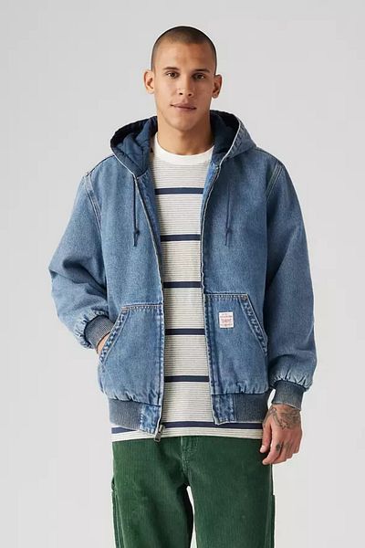 Levi's Ανδρικό μπουφάν με κουκούλα Potrero Denim A3222-0007