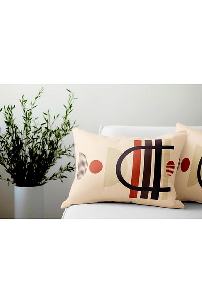 Evdek Set de 2 Ds83 - Set de huse de pernă dreptunghiulare cu două fețe