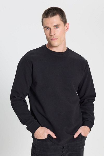 WRANGLER Черен мъжки суичър