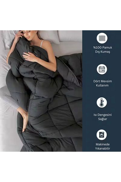 Prime Sleeks Microsoft Double Quilt, 100% Cotton Fabric, 195X215 cm