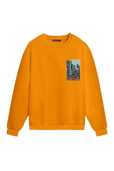 Mounte Bianca Unisex Time Square - Obična majica sa kapuljačom