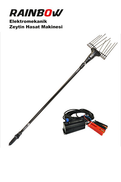 Rainbow Elektronik Sensörlü ( Kömürsüz Motorlu ) Zeytin Silkeleme Zeytin Hasat Makinası - 2 Yıl Garanti