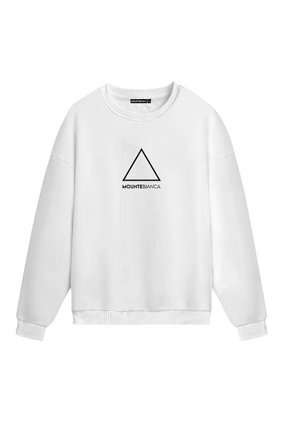 Mounte Bianca Unisex Triangle - Κανονικό φούτερ