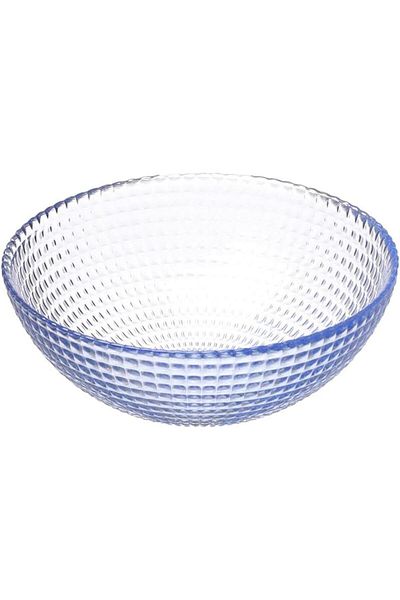 Paşabahçe Pasabahce Generation Glass Bowl Set, 12 cm- 350 ml- 6 Pieces - Clear Blue