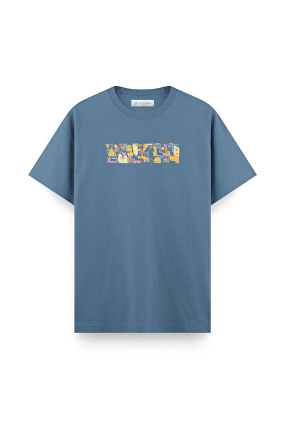 COUTLINER مثل تي شيرت بيكاسو العادي