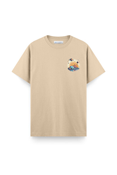 COUTLINER تي شيرت كوكبي عادي