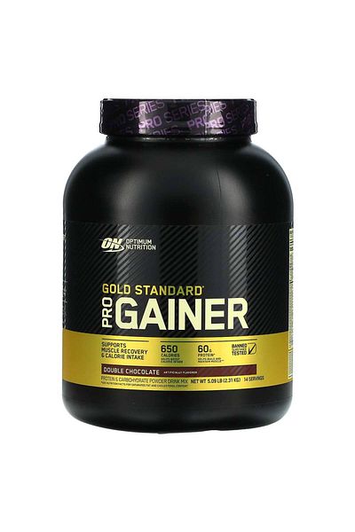 Optimum Nutrition جولد ستاندارد برو جينر، شوكولاتة مزدوجة، 5 رطل