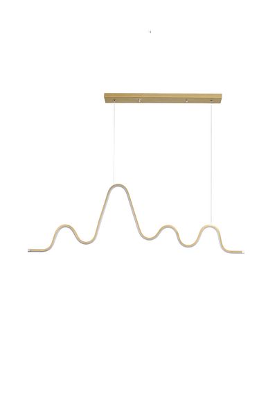 Modavize Rhythm Modern White Led Chandelier Bedroom - Antique Color, 110 cm
