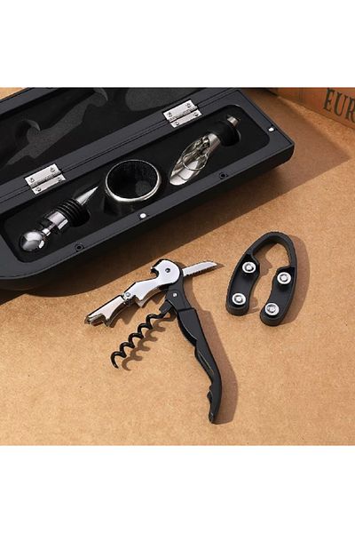hediyeconcepti Vintage Retro Cola Bottle and Corkscrew Set