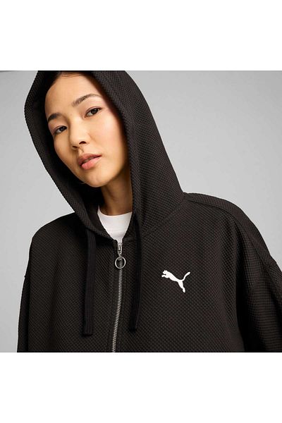 Puma Toate femeile cu glugă cu fermoar complet