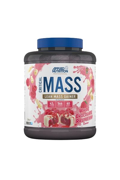 applied nutrition Critical Mass Lean Mass Gainz, White Chocolate Raspberry, 2.45 Kg