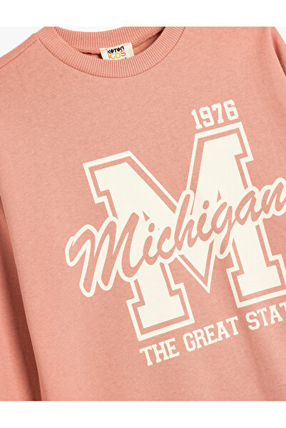 Koton Kız Çocuk Pembe Sweat - 5wkg10127ak