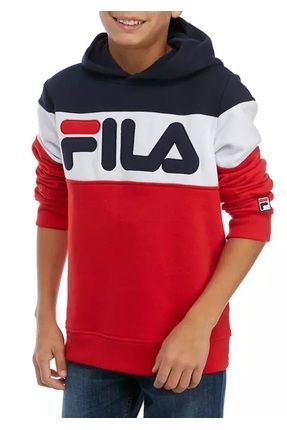 Sweater hoodie fila on sale