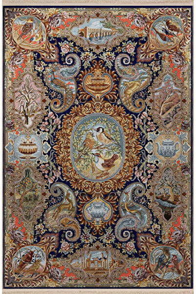 Rugs Modern Halı Çok Renkli Geleneksel Motif Etnik Desenli Kreatif Vintage Dekoratif Halı 2588
