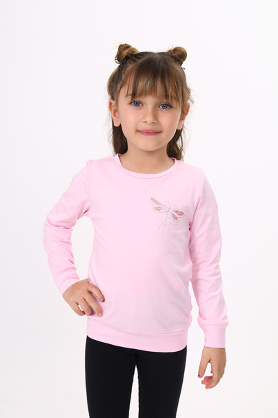 Toontoy Tricou pentru fetiță cu broderie Yusufcuk