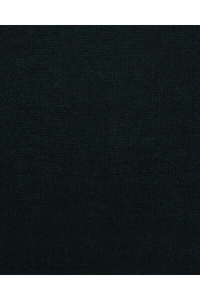 SÜVARİ Süvari Rahat Kalıp Polo Yaka Selanik Desen Cep Detaylı Yeşil Erkek Triko