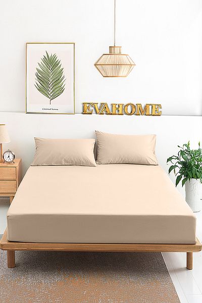 EVA Nova Series Cotton Fitted Elastic Sheet Pillowcase