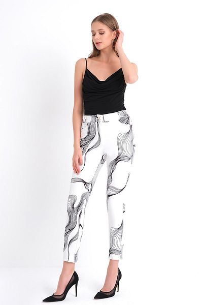 EXPLOSION Patterned 5 Pocket Trousers