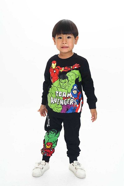 My Kids Wear Character Patterned Lower Upper Children's Set