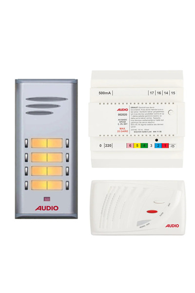 AUDİO Audio 8 Daire 1012 Görüntüsüz Sesli Diafon