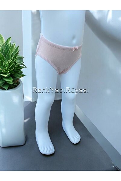 RENK YAPI RÜYASI Chiloți din bumbac pentru fete 3 bucăți - Slip și chiloți jacquard