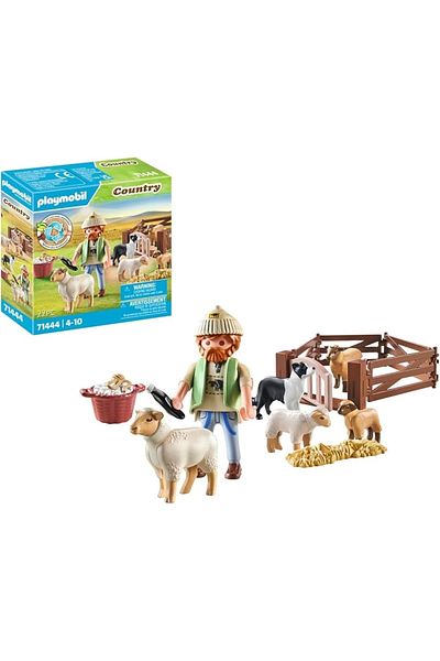 Playmobil Young Shepherd with Flock of Sheep