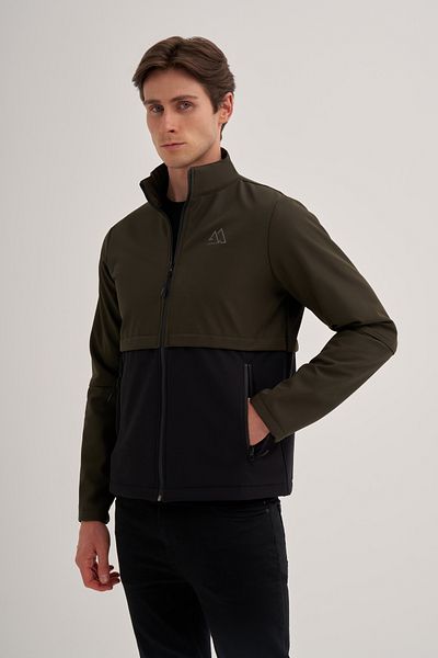 Cazador Ανδρικό αδιάβροχο παλτό Jazz 1032 Stand Collar Softshell
