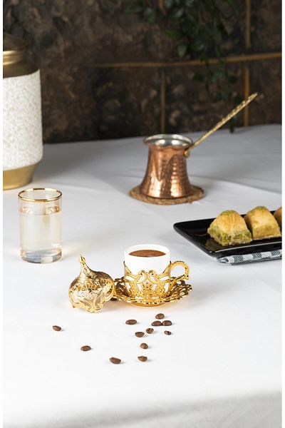 Sena Porcelain Motif Coffee Cup (358)