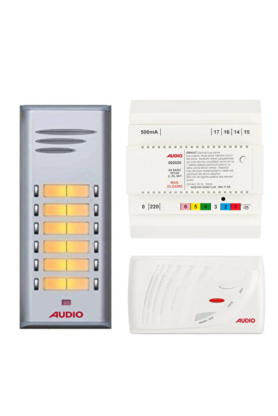 AUDİO Audio 11 Daire 1012 Görüntüsüz Sesli Diafon