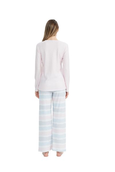 U.S. Polo Assn. U.S. Polo Assn. Women &Apos; S Pajama Set - Button-Down Collar, 2811Ic Model