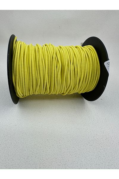 paşateks since 1995 şekil Round 3 mm Tyre-5 Meters-Color: Yellow