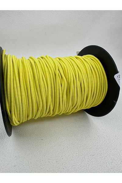 paşateks since 1995 şekil Round 3 mm Tyre-5 Meters-Color: Yellow