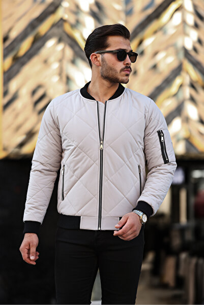 Boymen Men's College Coat Bomber Coat Winter Coat