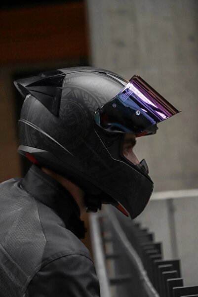 LS2 Rapıd 2 Race Takaroa Mat Siyah Kask + Spoiler