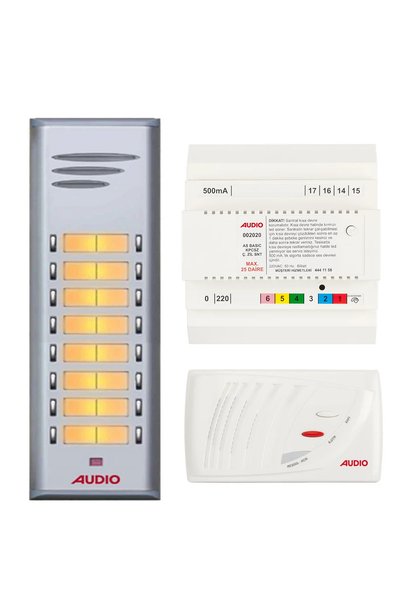 Audio 17 Daire 1012 Görüntüsüz Sesli Diafon