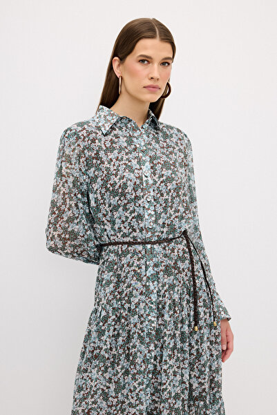 adL Long Sleeve Shirt Dress