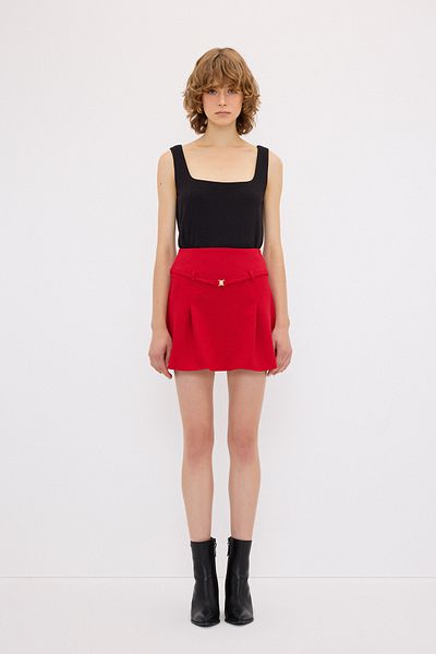 adL Pleated Mini Skirt