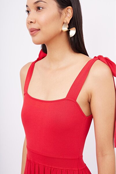 Peraluna Peraluna KELLY Dress - Comfortable Cut Midi Length Summer Women's Knitwear Elbi