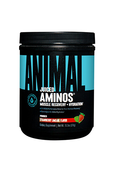 Universal Nutrition عصير أمينو الحيواني، مشروب الفراولة والليمون، 30 مل