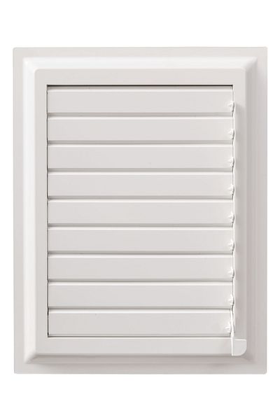 MENFEZSAN 37 X 37 Plastic Bathroom WC Ventilation Vent Surface Movable Shutter