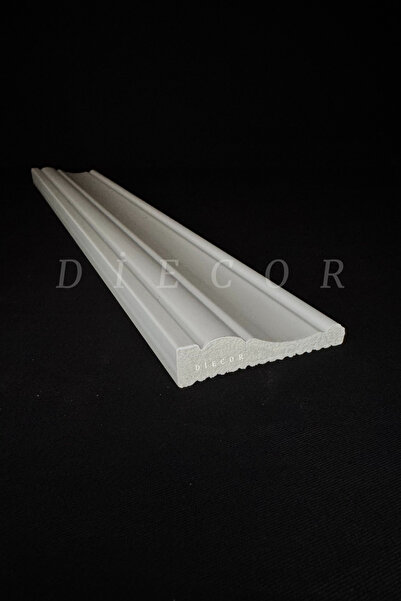 DİECOR Dekoratif Boyanabilir 1 Adet 7 cm Polistren Süpürgelik