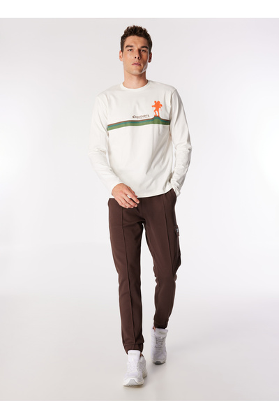 Discovery Expedition Koyu Kahve Erkek Jogger Fit Eşofman Altı D4WM-EA3073