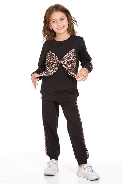 Cici kız Baby Junior Set pentru copii cu model leopard și paiete pentru fete sezon nou