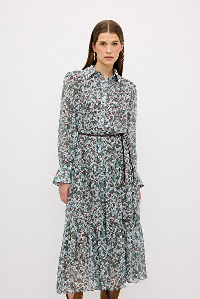 adL Long Sleeve Shirt Dress