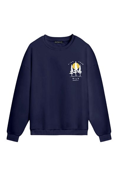 Mounte Bianca Unisex Wild - Κανονικό φούτερ