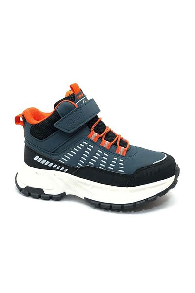 Kids Club Shoes Unisex Παιδικές Μπότες - Cool Tiger, Ορθοπεδική Αντιολισθητική Σόλα, ΜΠΛΕ