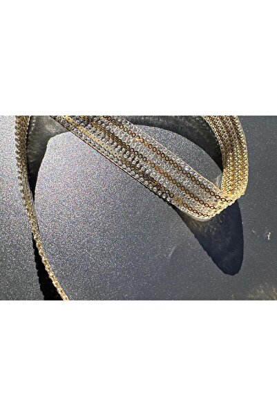 KARAASLAN Pullu Taşlı Şerit 2.5 Cm 1 Metre