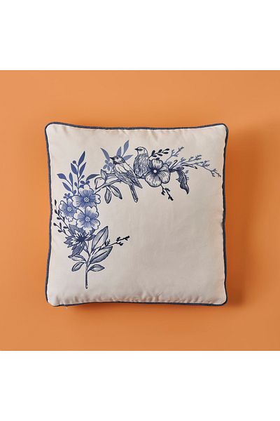 Bella Maison Husă de pernă cu șnur Bleu Blanc Albastru-Alb (45x45 cm)