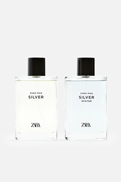 Zara MAN SILVER EDT + SILVER WINTER EDT 2 X 90 ML