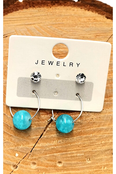 Monalisa Home أقراط فاخرة بأشكال ملونة